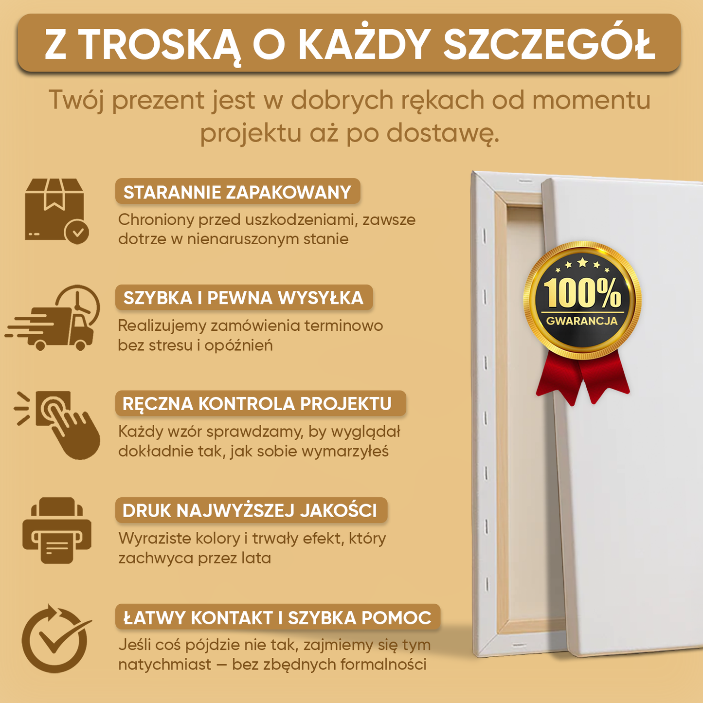 6 zdjęć + cytat - kolaż na płótnie dla taty