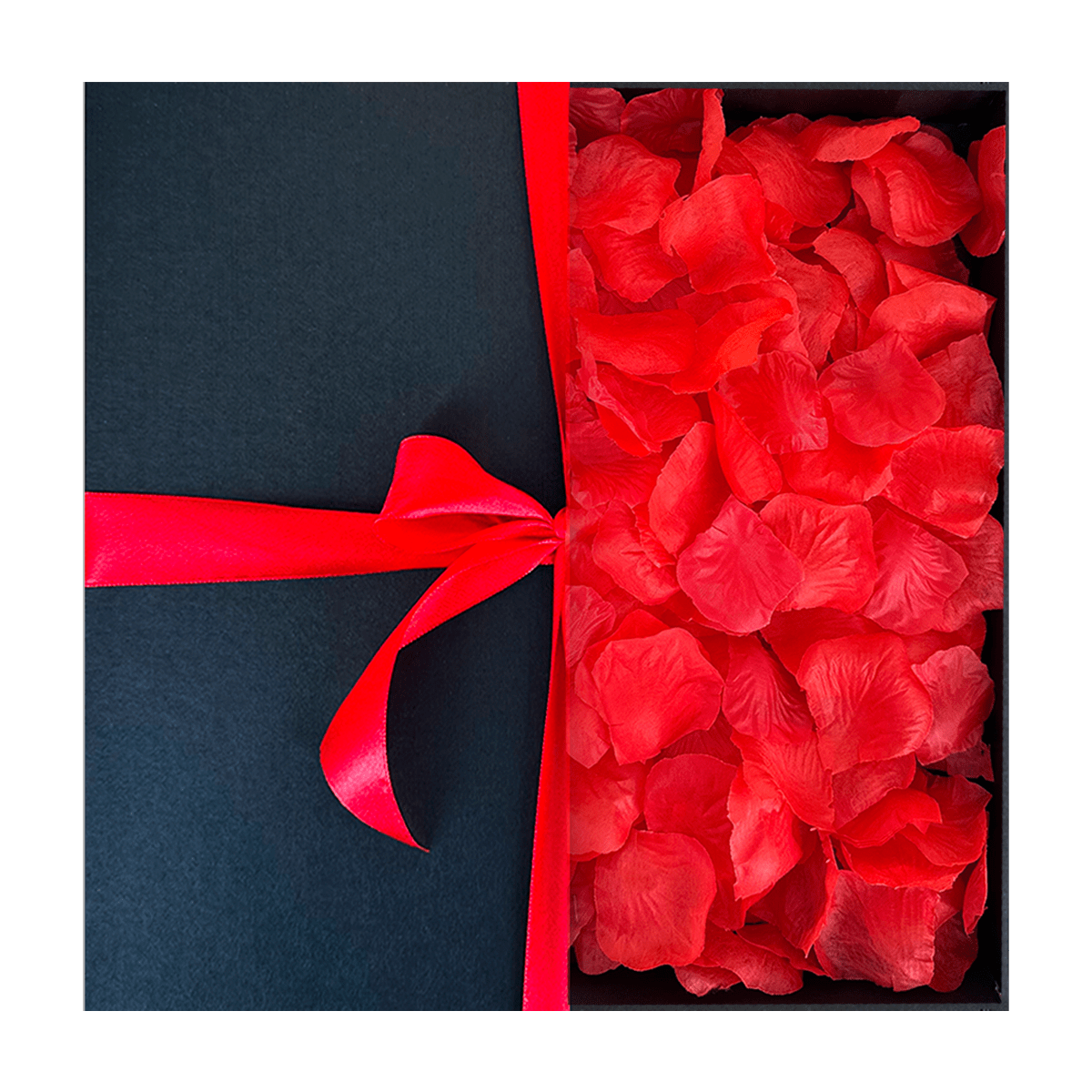 Opakowanie Premium Wypełnione Płatkami Róż - Emmygift.pl