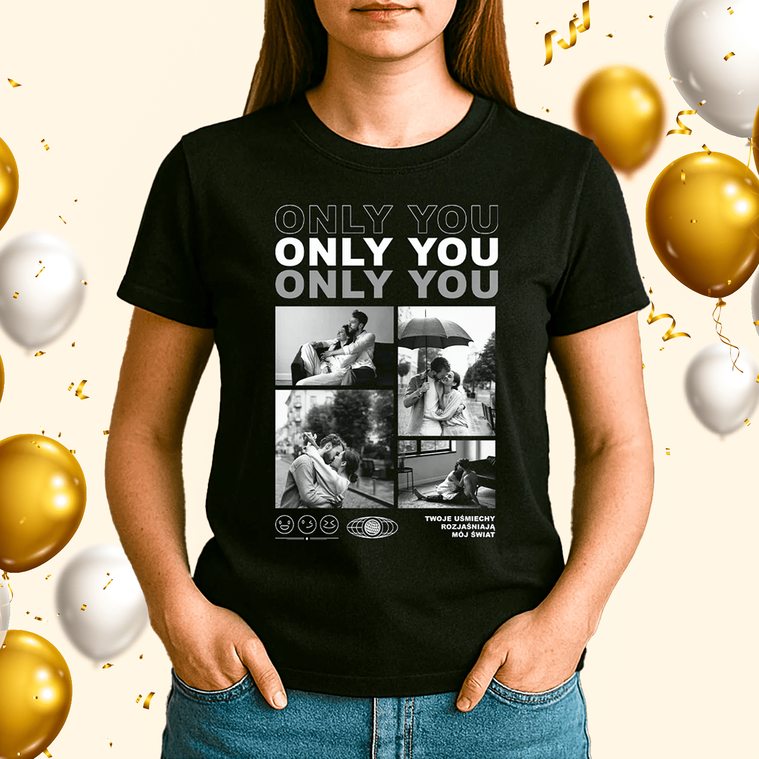 Koszulka z nadrukiem - Emmygift.pl