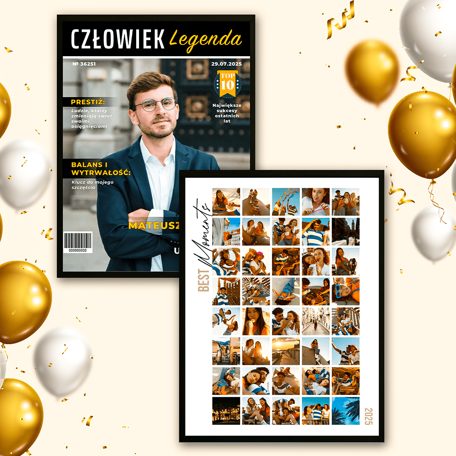 Plakaty personalizowane - Emmygift.pl