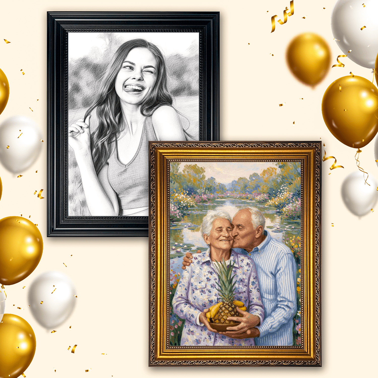 Portret na Płótnie - Emmygift.pl