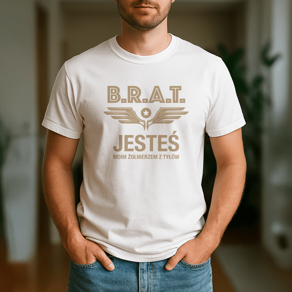 Brat - koszulka z nadrukiem dla brata - Emmygift.pl