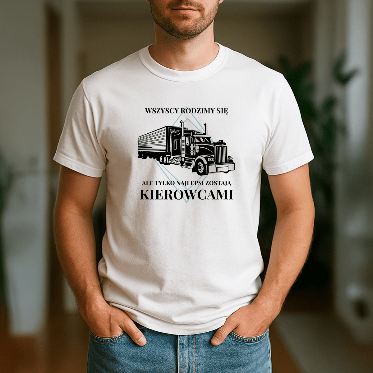 Najlepszy kierowca - koszulka z nadrukiem dla kierowcy - Emmygift.pl