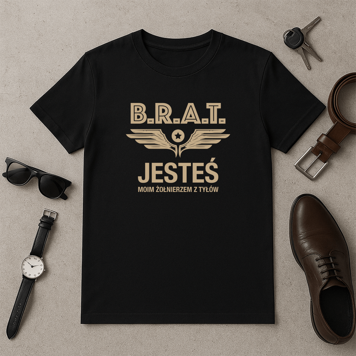 Brat - koszulka z nadrukiem dla brata - Emmygift.pl