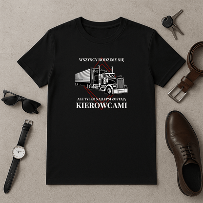 Najlepszy kierowca - koszulka z nadrukiem dla kierowcy - Emmygift.pl