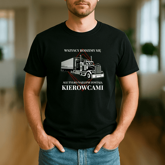 Najlepszy kierowca - koszulka z nadrukiem dla kierowcy - Emmygift.pl