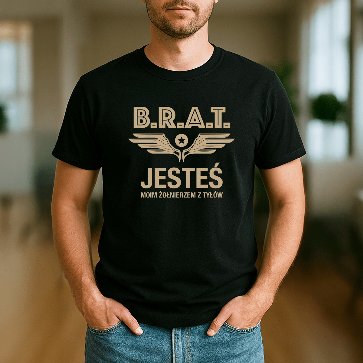 Brat - koszulka z nadrukiem dla brata - Emmygift.pl