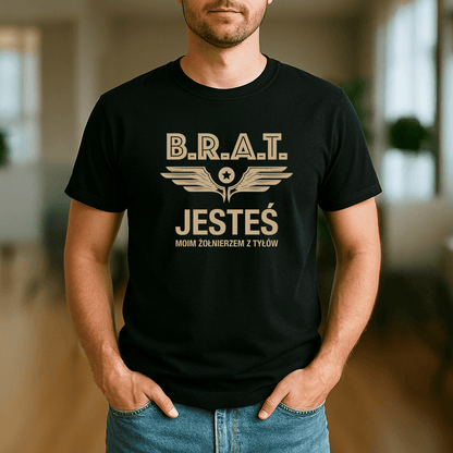 Brat - koszulka z nadrukiem dla brata - Emmygift.pl