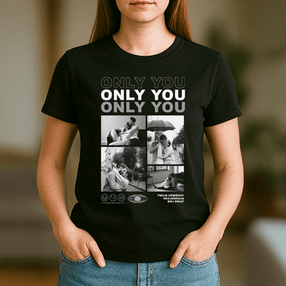 Only you - koszulka z nadrukiem dla niej - Emmygift.pl