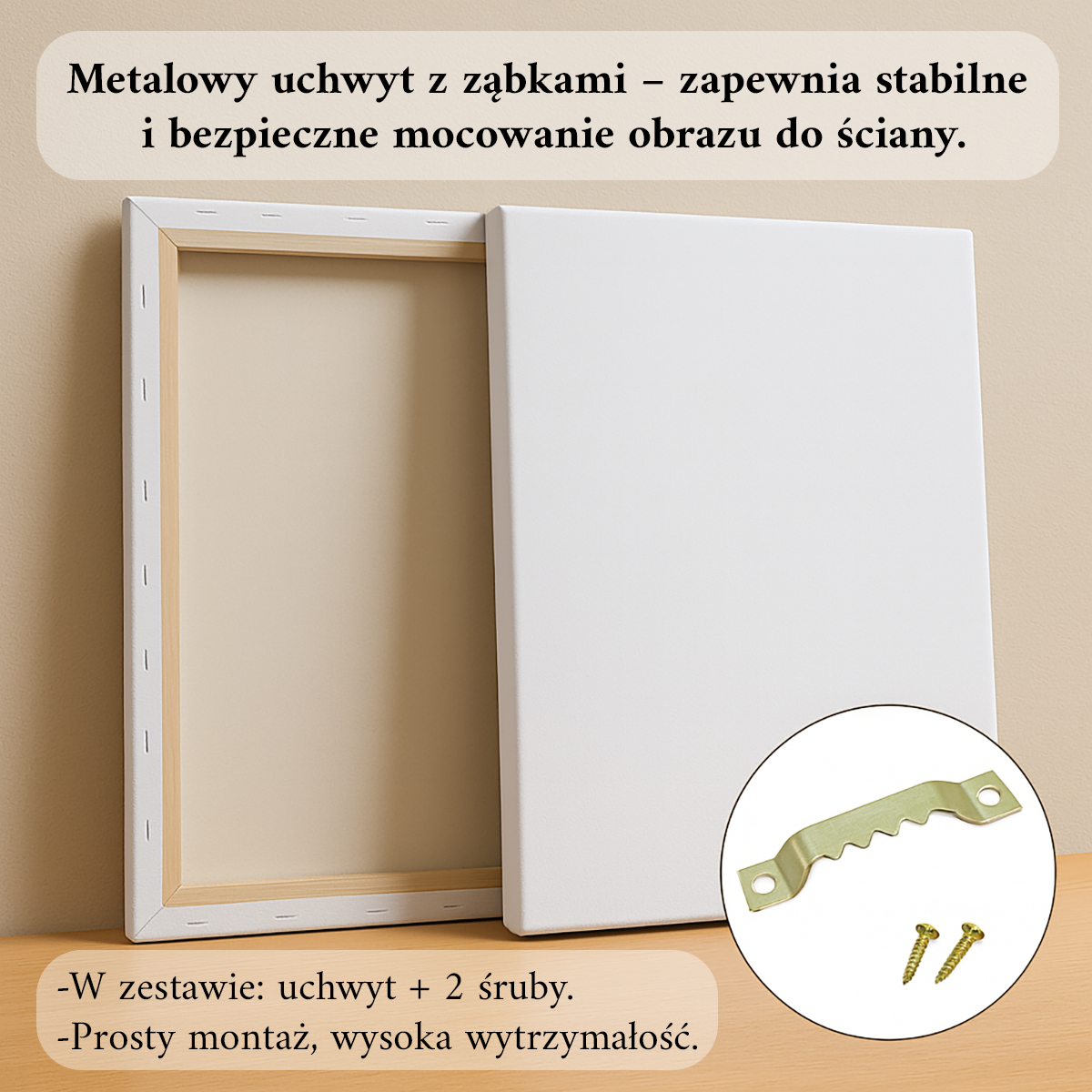 Dziękujemy za wszystko! - personalizowany druk na płótnie dla dziadków