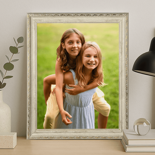 Dwie córki - portret na płótnie dla córki - Emmygift.pl