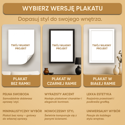 Fotografia + imię dziadka - plakat personalizowany dla dziadka - Emmygift.pl