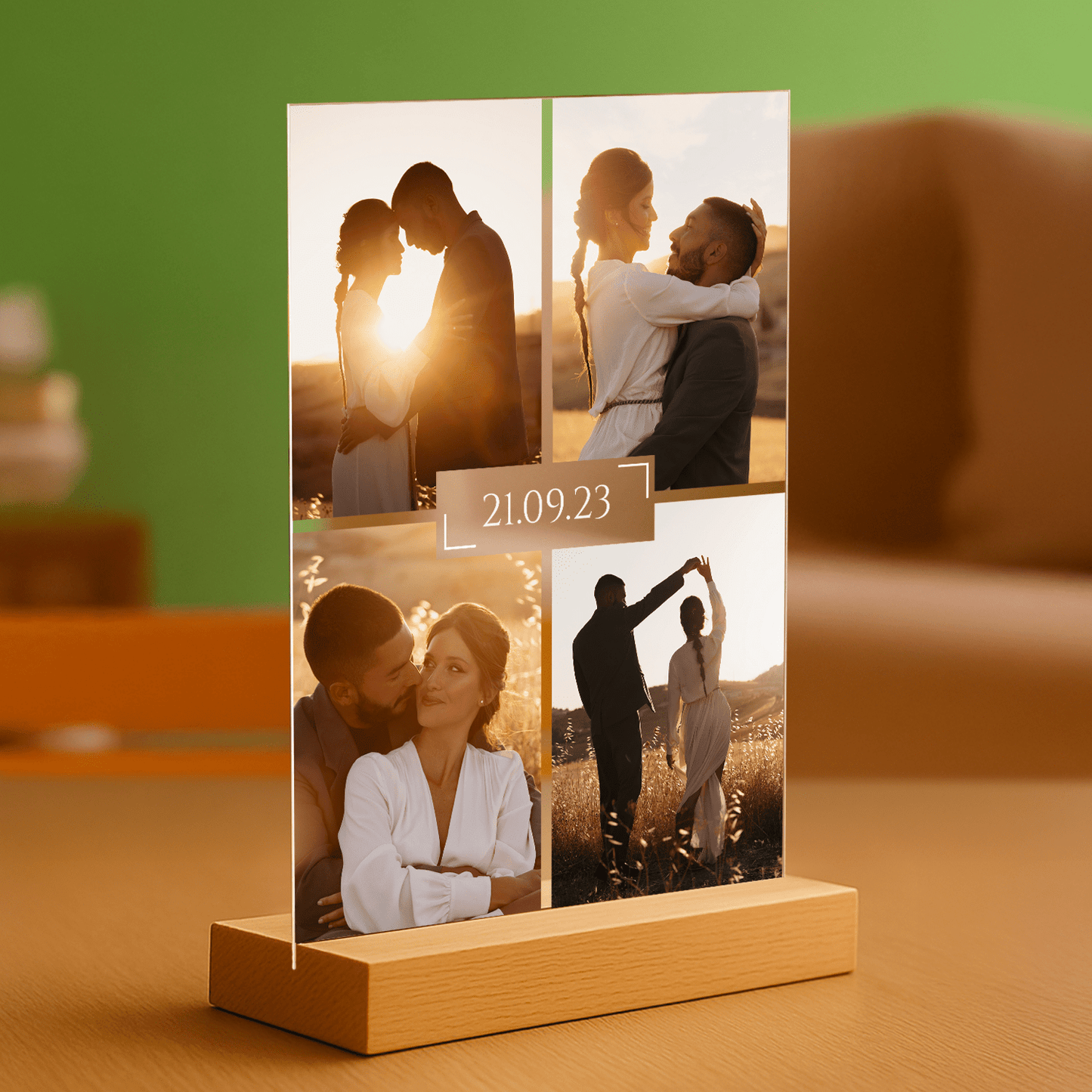 Razem możemy wszystko - personalizowany druk na szkle - Emmygift.pl