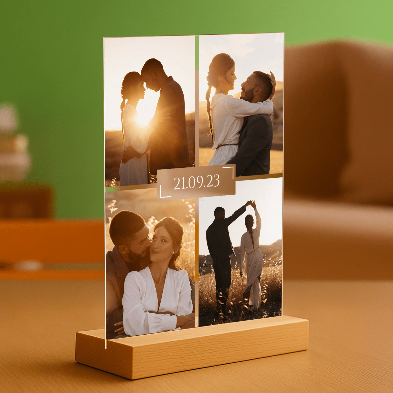 Razem możemy wszystko - personalizowany druk na szkle - Emmygift.pl