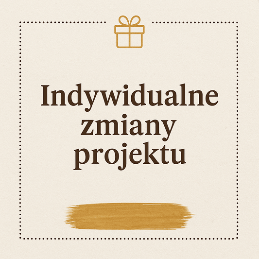 Indywidualne zmiany w projekcie produktu - Emmygift.pl