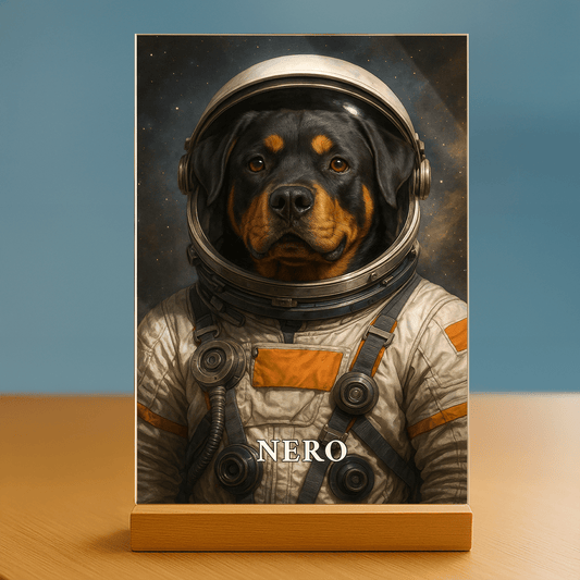 Kosmiczny Portret Pupila – Personalizowany druk na szkle - Emmygift.pl