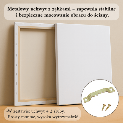 Ona w komiksowym stylu - portret na płótnie dla niej - Emmygift.pl