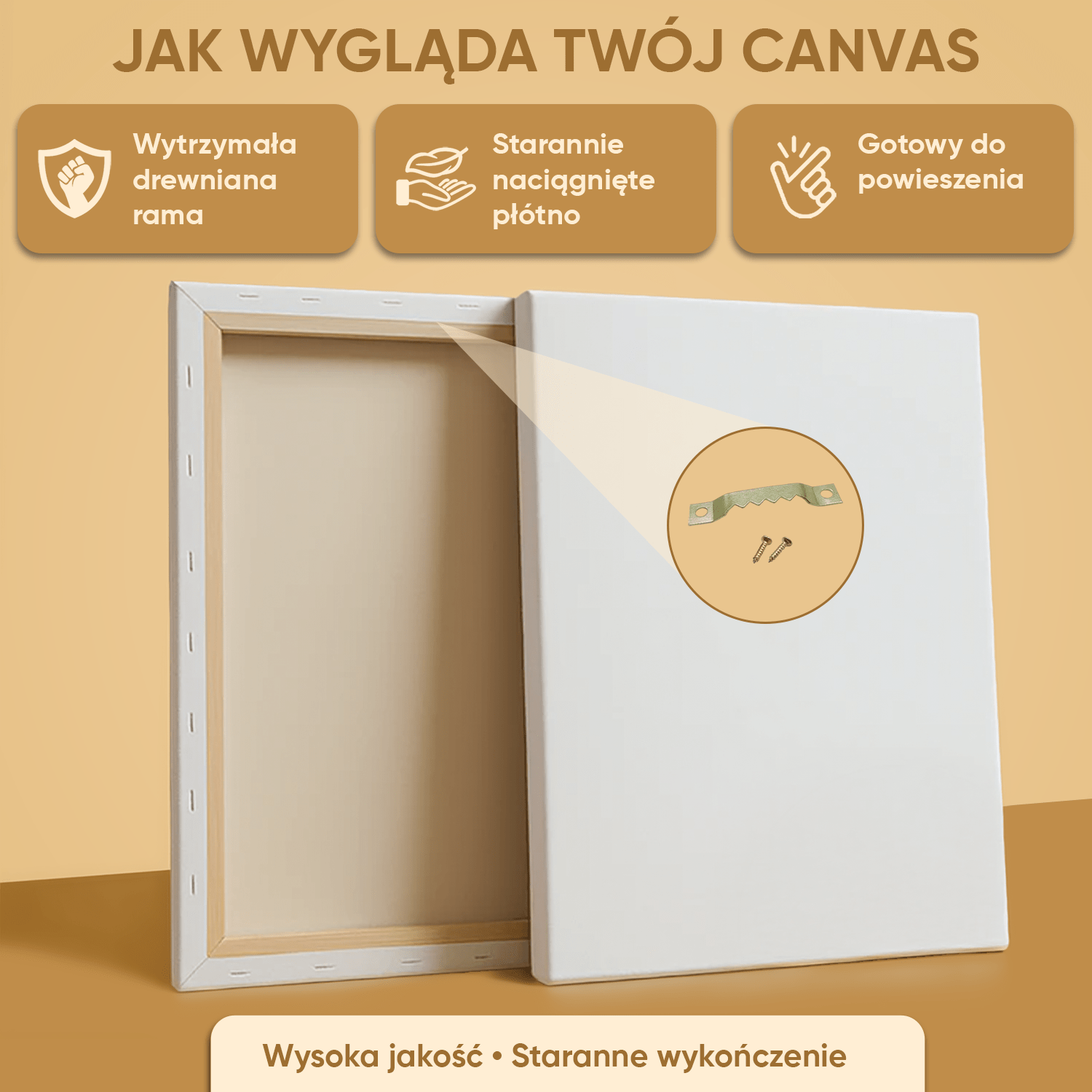 Pięć zdjęć niemowlęcia - kolaż na płótnie dla dziecka - Emmygift.pl