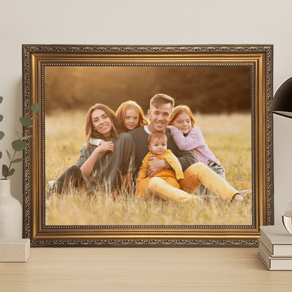 Portret rodziny - personalizowany obraz na płótnie dla rodziców - Emmygift.pl