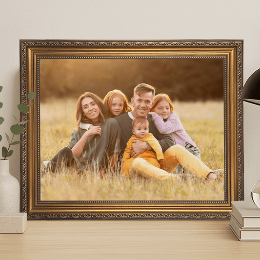 Portret rodziny - personalizowany obraz na płótnie dla rodziców - Emmygift.pl
